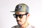 MESH CAP:FLAGS KHAKI/KHAKI